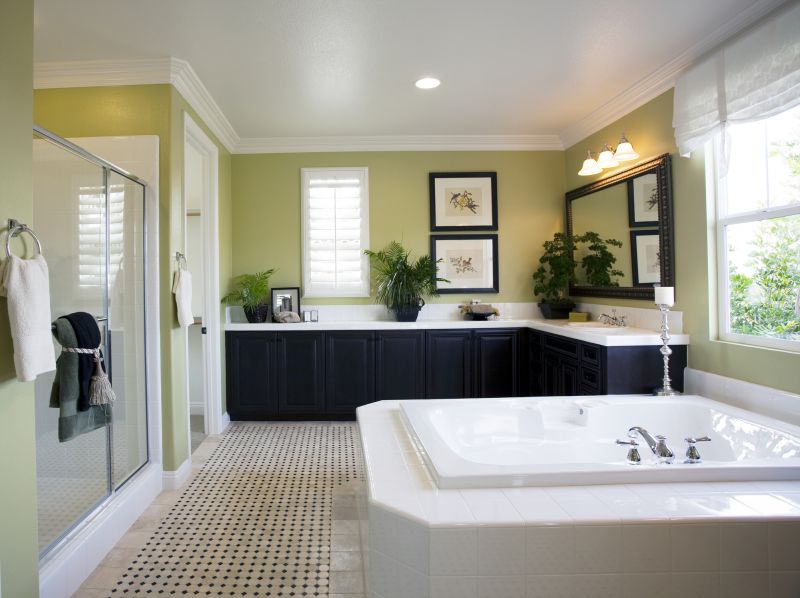 Spa-Like Bathtub Area